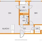 Rent 2 bedroom apartment of 48 m² in Lohja