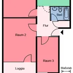 Miete 3 Schlafzimmer wohnung von 70 m² in Dortmund