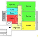 Affitto 4 camera appartamento di 137 m² in Bari