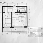 Pronajměte si 2 ložnic/e byt o rozloze 51 m² v most