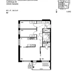 Vuokraa 4 makuuhuoneen asunto, 84 m² paikassa Helsinki