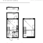 Vuokraa 1 makuuhuoneen asunto, 23 m² paikassa elmontie