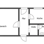 Miete 1 Schlafzimmer wohnung von 32 m² in Hochstadt