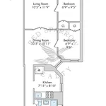 Rent 2 bedroom apartment in NEW YORK