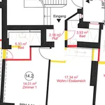 Miete 1 Schlafzimmer wohnung von 37 m² in Frankfurt