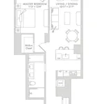 Rent 1 bedroom apartment of 84 m² in New York