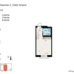 Rent 1 bedroom apartment of 29 m² in Tampere