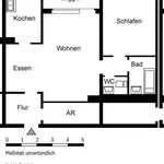 Miete 2 Schlafzimmer wohnung von 70 m² in Krefeld