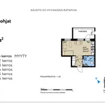 Rent 1 bedroom apartment of 25 m² in uudenmaankatu