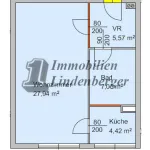 Rent 1 bedroom apartment of 44 m² in Linz