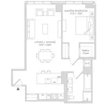 Rent 1 bedroom apartment of 82 m² in New York