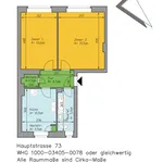 Miete 2 Schlafzimmer wohnung von 55 m² in Berlin