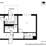 Rent 2 bedroom apartment of 43 m² in Vantaa