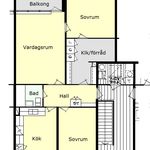 Hyr ett 3-rums lägenhet på 82 m² i Trelleborg