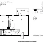 Vuokraa 2 makuuhuoneen asunto, 46 m² paikassa Kerava