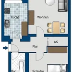 Miete 3 Schlafzimmer wohnung von 63 m² in Berlin