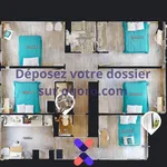 Appartement de 11 m² avec 5 chambre(s) en location à Pontoise