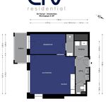 Huur 1 slaapkamer appartement van 58 m² in Amsterdam