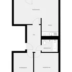 Miete 3 Schlafzimmer wohnung von 57 m² in Halle (Saale)