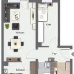 Miete 3 Schlafzimmer wohnung von 58 m² in Sondershausen