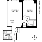 Rent 1 bedroom apartment of 54 m² in New York