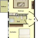 Miete 2 Schlafzimmer wohnung von 33 m² in Duisburg