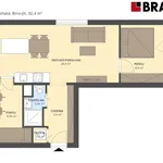 Rent 3 bedroom apartment of 55 m² in Brno