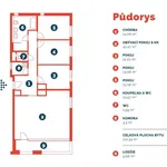 Rent 4 bedroom apartment of 110 m² in Prague