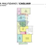 Rent 4 bedroom apartment of 112 m² in Cagliari