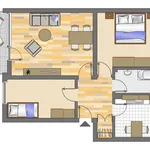 Miete 3 Schlafzimmer wohnung von 65 m² in Recklinghausen