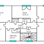 Maison de 154 m² avec 6 chambre(s) en location à Mende