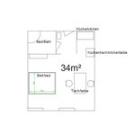 Miete 1 Schlafzimmer wohnung von 33 m² in Dresden