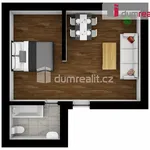 Pronájem bytu 1+kk 24m²