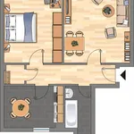 Miete 2 Schlafzimmer wohnung von 58 m² in Herne