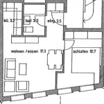 Rent 2 bedroom apartment of 37 m² in St. Gallen