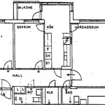 Rent 3 rooms apartment of 89 m² in Skärholmen