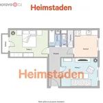 Rent 3 bedroom apartment of 57 m² in Ostrava