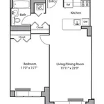 Rent 1 bedroom apartment of 68 m² in New York