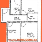 Miete 3 Schlafzimmer wohnung von 61 m² in Zwickau