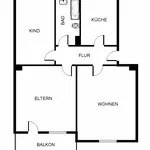 Miete 3 Schlafzimmer wohnung von 57 m² in Gelsenkirchen