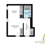 Rent 1 bedroom apartment of 25 m² in Brno