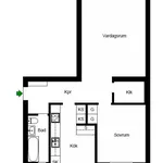 Rent 1 rooms apartment of 58 m² in Stockholm