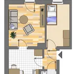 Miete 2 Schlafzimmer wohnung von 41 m² in Wetter (Ruhr)