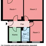 Miete 3 Schlafzimmer wohnung von 60 m² in Castrop-Rauxel