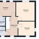 Huur 3 slaapkamer huis van 500 m² in Sart-Bernard