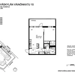 Vuokraa 2 makuuhuoneen asunto, 54 m² paikassa Jyvaskyla