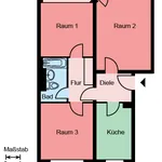 Miete 3 Schlafzimmer wohnung von 79 m² in Witten