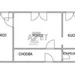 Pronajměte si 2 ložnic/e byt o rozloze 47 m² v Ostrava