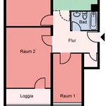 Miete 3 Schlafzimmer wohnung von 73 m² in Dortmund