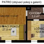 Rent 3 bedroom house of 89 m² in Husinec